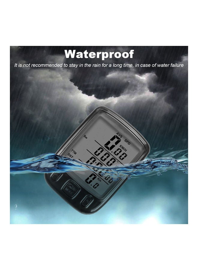 NIBEMINENT Waterproof Bicycle Speedometer - Image 2