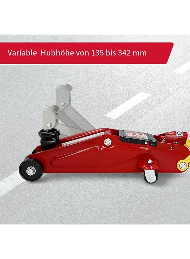 Hydraulic Trolley Jack - Heavy-Duty Floor Jack for Cars - High Capacity Professional Lifting Tool for Tire Change & Maintenance - Image 4