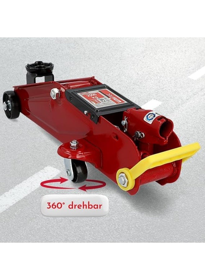 Hydraulic Trolley Jack - Heavy-Duty Floor Jack for Cars - High Capacity Professional Lifting Tool for Tire Change & Maintenance - Image 2