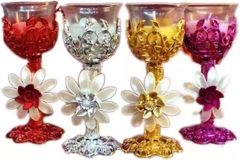 MVM Enterprise tealight Candle for Home Kitchen Home Decor Accessories for Diwali Navratri fastival New tealight for Best Decorative 1 pcs