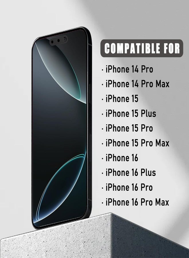 EYSOFT Front Camera Cover Compatible for iPhone 16/16Plus/16Pro/16Pro Max/15/15 Plus/15 Pro/15 Pro Max/14 Pro/14 Pro Max,Webcam Cover Protect Privacy and Security,Not Affect Face ID,Black-Updated Version - Image 4