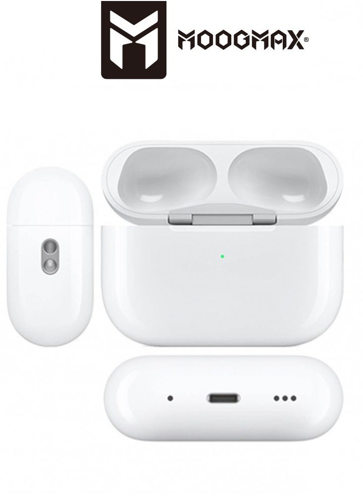 MOOGMAX - Moomax MX-EP51 TWS wireless Earbuds with ANC noise reduction feature, a charging case supports wireless charging and speakers to search for when lost, a clear microphone, and a pop-up window feature - Image 1