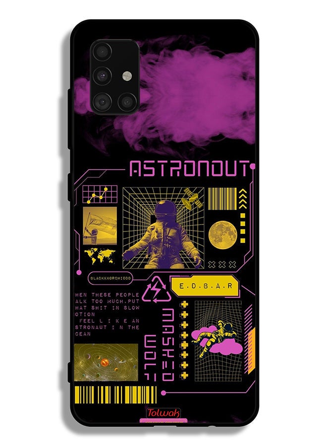 Tolwak Samsung Galaxy A51 5G Protective Case Cover Astronaut Sticker - Image 1