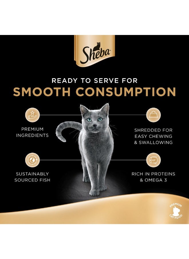 Sheba - Cig Filets Chicken Shrimp And Tuna Pack of 16 60grams - Image 1