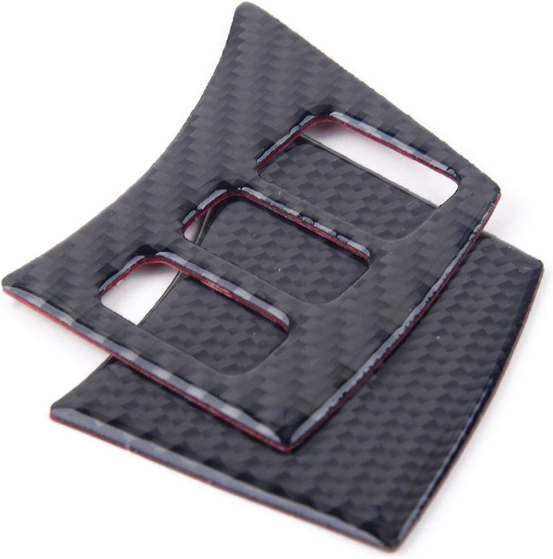 QASULER Carbon Fiber Steering Wheel Trim for Nissan 350Z - Image 3