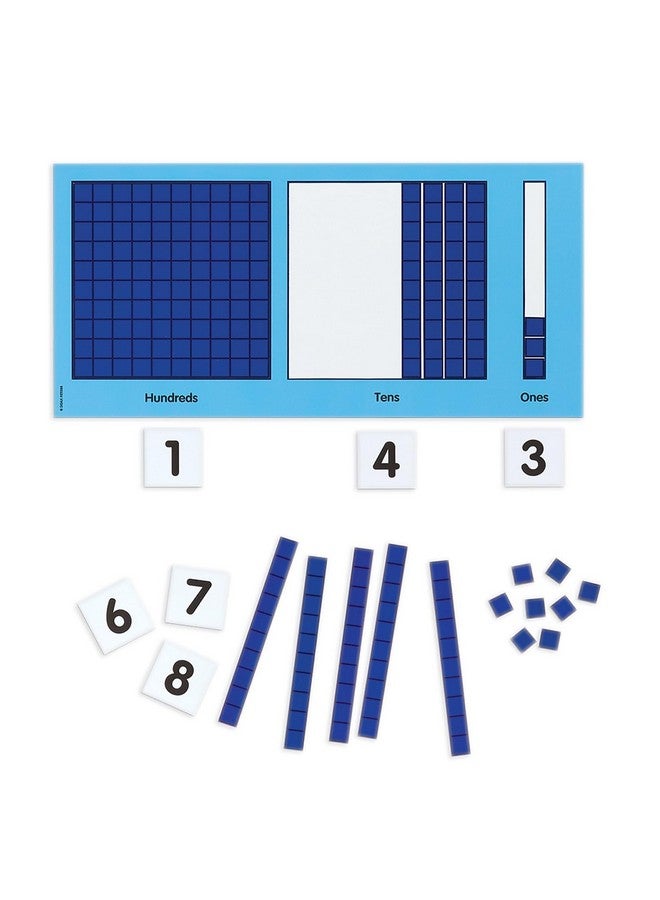 Didax Educational Resources Magnetic Base Ten Place Value Set - Image 1