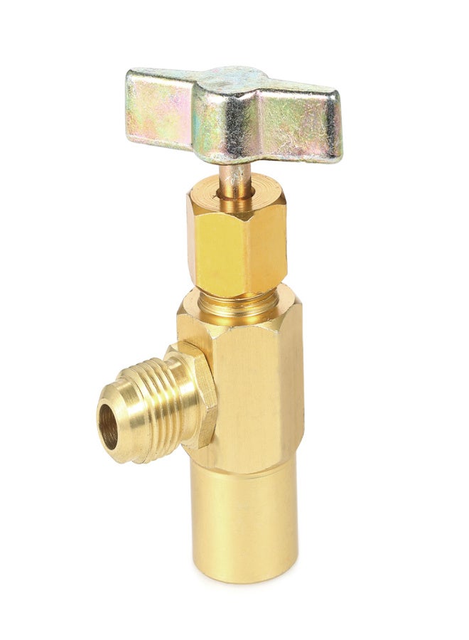 Automobile Air Conditioner Refrigerants Can Dispensing R134A R-134 AC Refrigerant Aluminum Tap 1/2" ACME Thread Valve Tool - Image 1