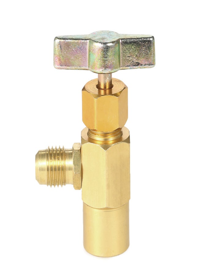Automobile Air Conditioner Refrigerants Can Dispensing R134A R-134 AC Refrigerant Aluminum Tap 1/2" ACME Thread Valve Tool - Image 3