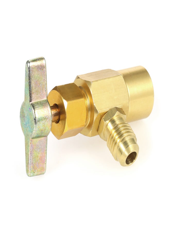 Automobile Air Conditioner Refrigerants Can Dispensing R134A R-134 AC Refrigerant Aluminum Tap 1/2" ACME Thread Valve Tool - Image 2