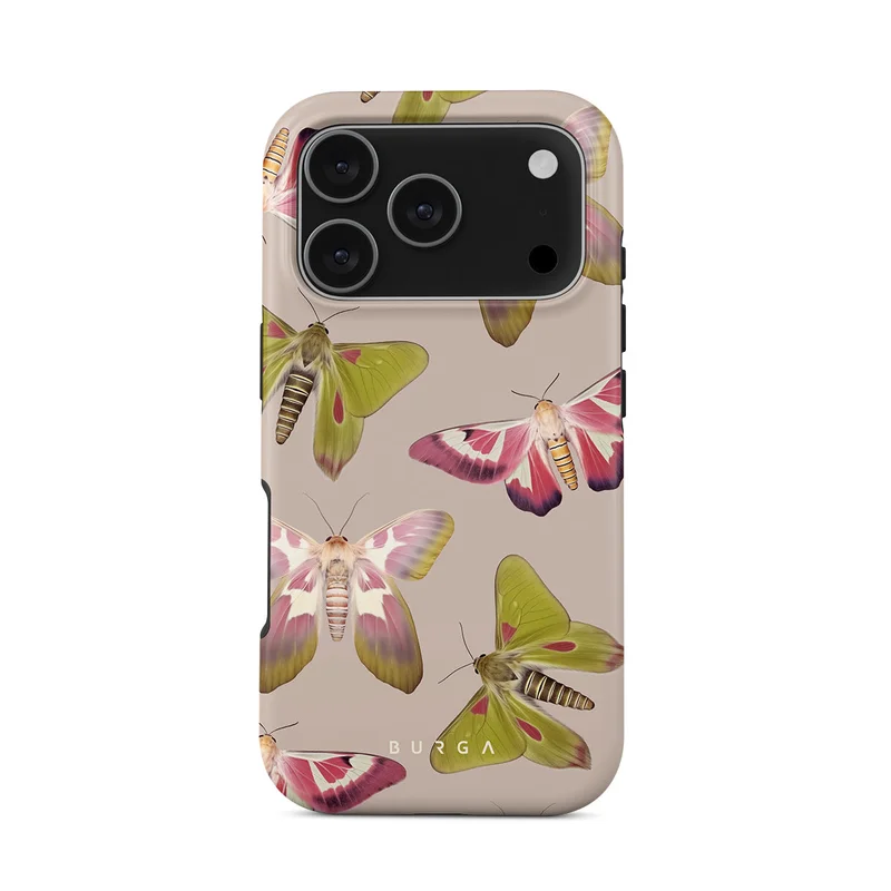 BURGA iPhone 17 Pro Metamorphosis Premium Case Compatible with Hybrid Dual-Layer Hard Shell + Silicone Protection - Scratch-Resistant Shockproof Mobile Cover