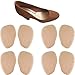 Chiroplax High Heel Pads Cushions Inserts 4 Pairs Ball of Foot Metatarsal Forefoot Pain Relief AntiSlip Shoe Insoles for Women Beige Normal Thickness - Image 1