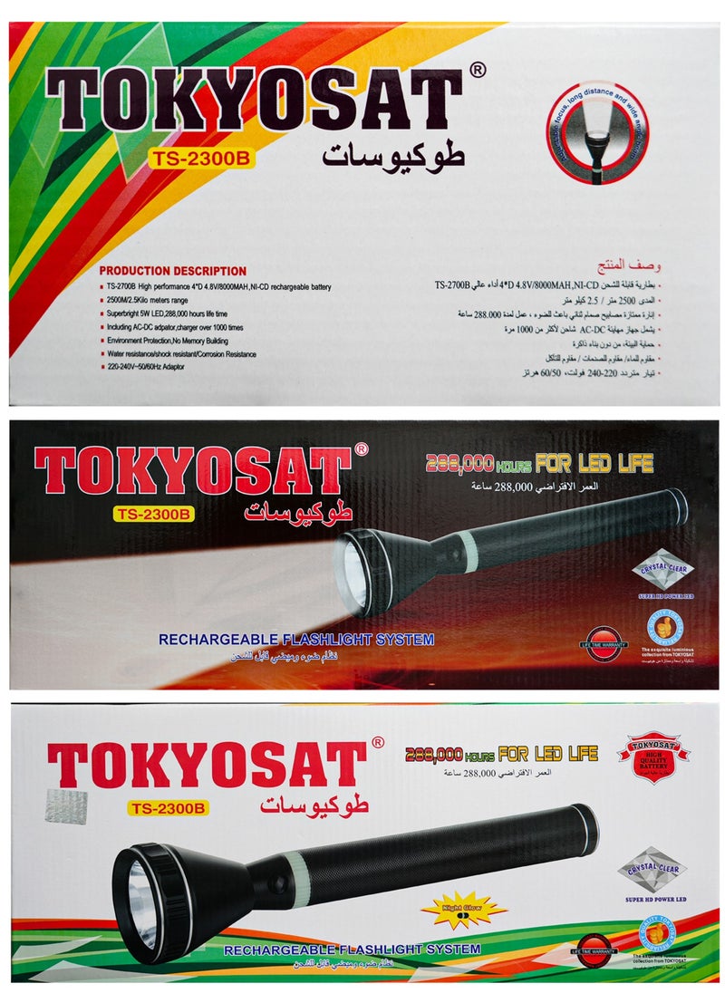 Tokyosat TOKYOSAT RECHARGEABLE FLASHLIGHT SYSTEM  - Image 2