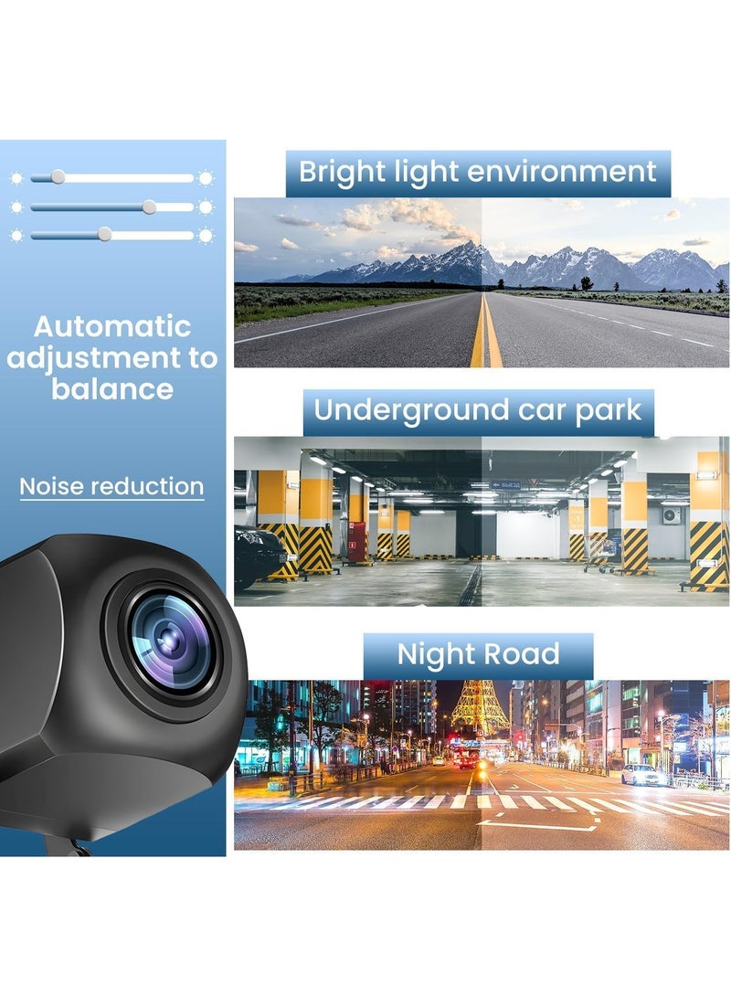 SHEZA STAR 170° HD 1080P AHD Car Reverse Camera Fisheye latest super night vision function fisheye lens, Parking Assistance, IP68 Waterproof, Night Vision for All Car - Image 5