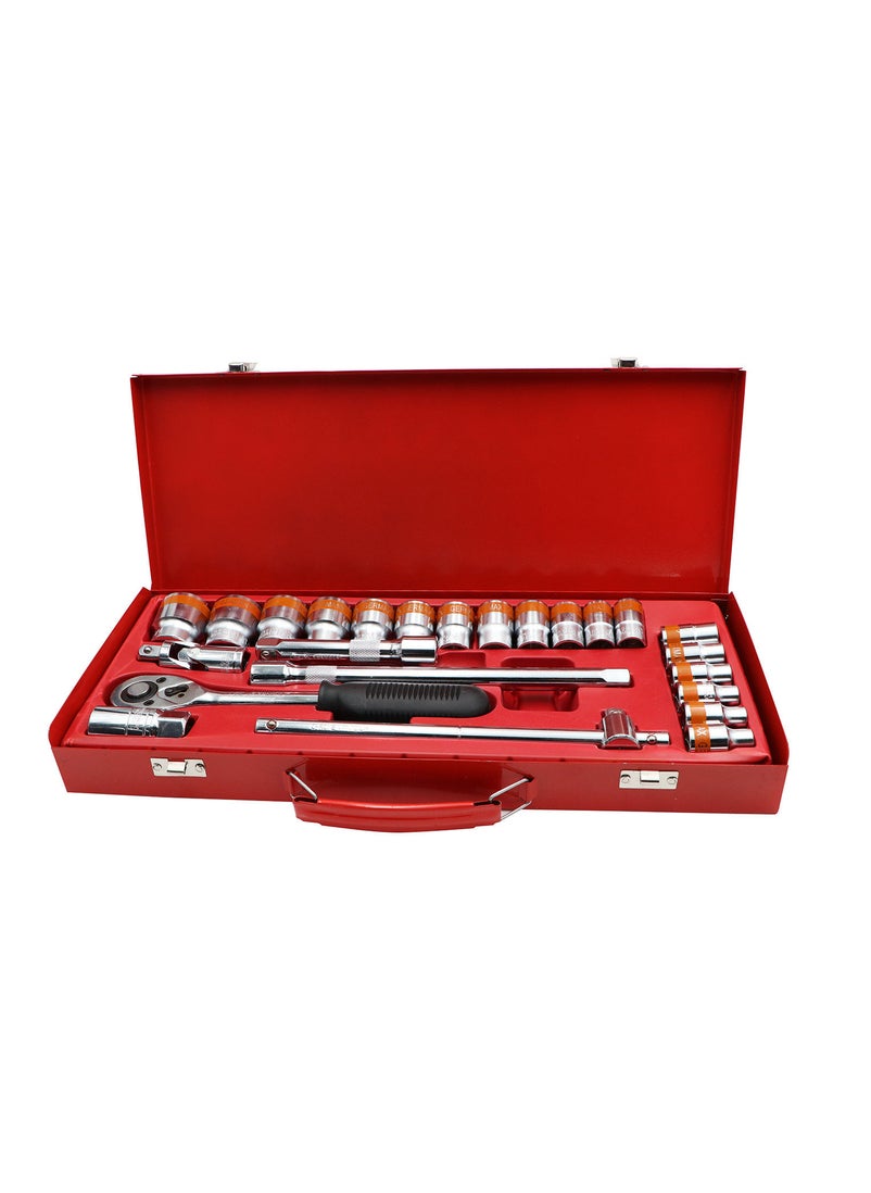 Max Germany Max Germany BS440-AF24 Socket Wrench Set, 24 Pieces  - Image 1
