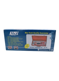 Max Germany Max Germany BS440-AF24 Socket Wrench Set, 24 Pieces  - Image 4