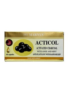 MARNYS ACTICOL ADVANCED CHARCOAL 60'S 
