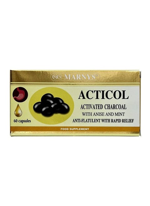ACTICOL ADVANCED CHARCOAL 60'S