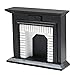 SXFSE Dollhouse Decoration Accessories 112 Dollhouse Miniature Furniture Scene Simulation Vintage Mini Fireplace - Image 2