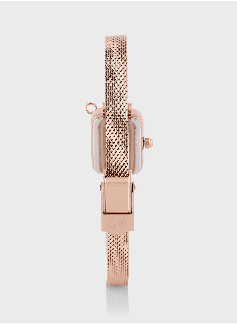 DANIEL WELLINGTON Quadro 18mm Rose Gold Watch  - Image 4
