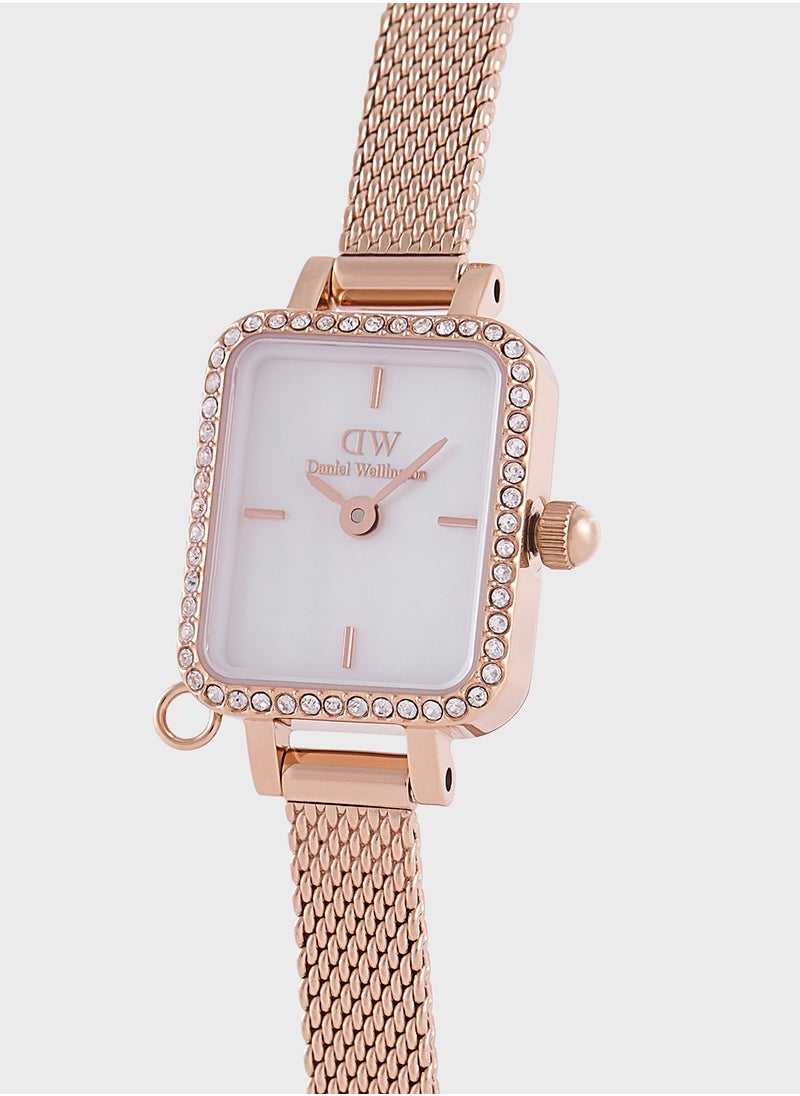 DANIEL WELLINGTON Quadro 18mm Rose Gold Watch  - Image 2