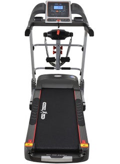 هيلث لايف مشاية كهربائية V3500M متعددة الوظائف محرك دي سي 3.5 حصان مع ميزان هدية - 130 كجم ، أسود / رمادي  - Image 2