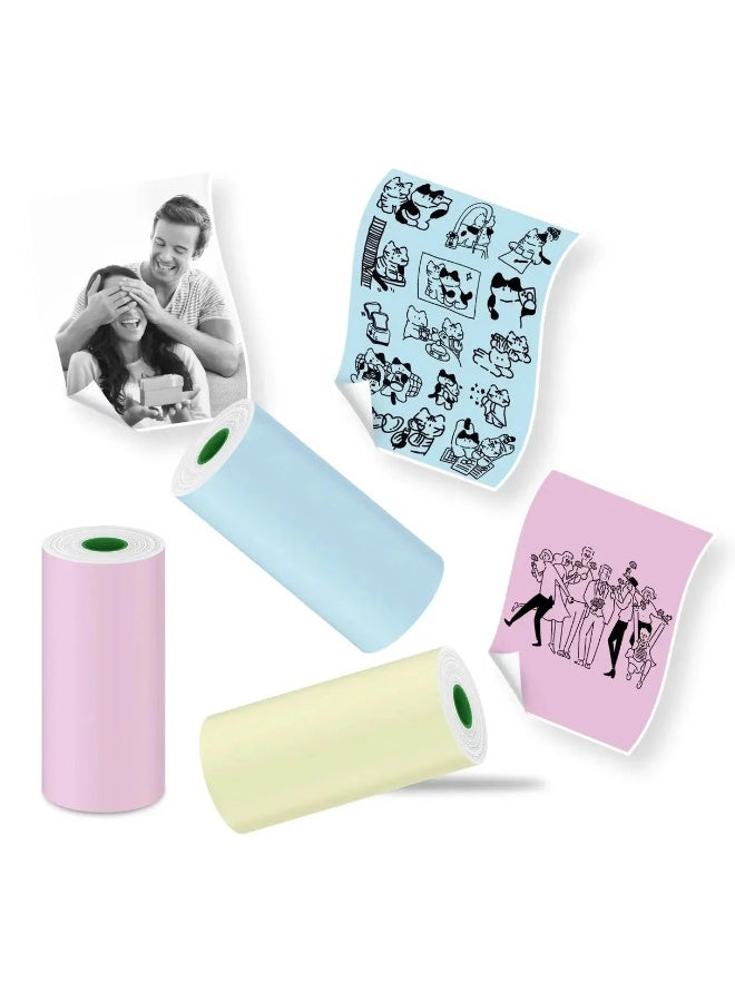 PeriPage 56×30mm Thermal Paper 3-Rolls/Box Multicolor - Image 5