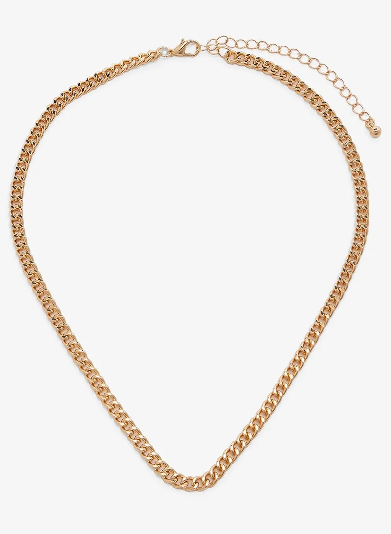 Ella GOLD Dainty Charm Embellished Layered Necklaces for Women | Best Price UAE