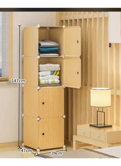 Generic Efficient Storage Solution Compact Wardrobe with Spacious Capacity, Ideal for Dormitories, Rental Housing, and Modern Bedrooms - Simple Assembly for Convenient Organization  - Image 1