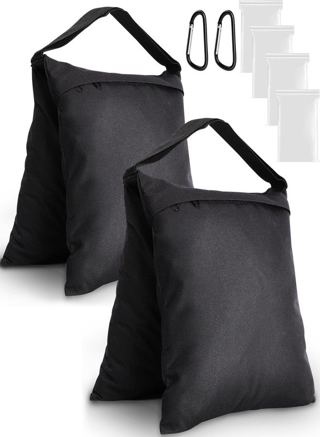 Aimosen 2 Packs Sandbags Weight Bags for Light Stand Photography Video Support, Heavy Duty Saddlebags for Backdrop Stand, Photo Tripod, Outdoor Canopy, Pop up Tent, Umbrella Base, Fishing Chair, Wedding Shed - Image 1