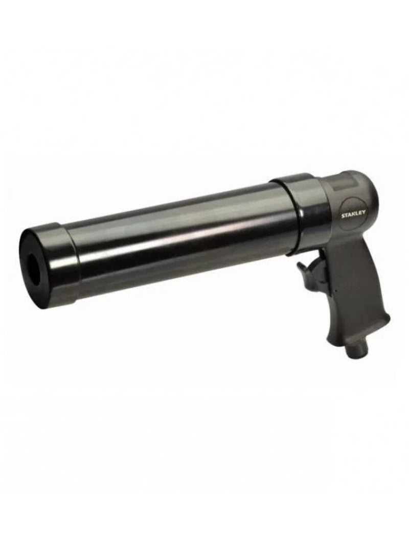 Stanley Pneumatic Silicone Gun for Cartridge Putty & Sealants 100L/min, 4 Bar Pressure, Quick Coupling 1/4" Fits Standard 50mm x 215mm Cartridges 120573XSTN - Image 1