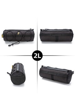 Y&D Bike Handlebar Bag, Waterproof Basket Bicycle Front Bag Frame Storage Roll Mountain Road Bikes Commuter Shoulder Professional Cycling Accessories  - Image 5