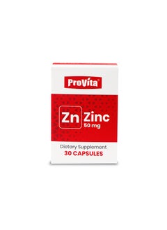 ProVita PROVITA ZINC 50 MG as Zinc Picolinate 30 CAPSULES  - Image 3