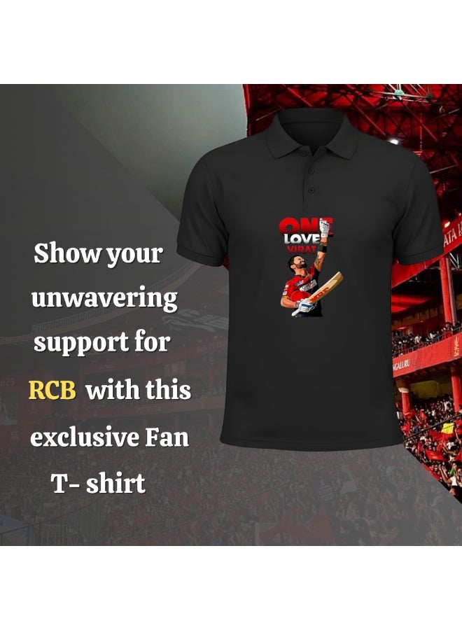 Bangalore Cricket Jersey for Men - Virat Dry-Fit T-Shirt for Men - Perfect for Cricket Fans - Image 5