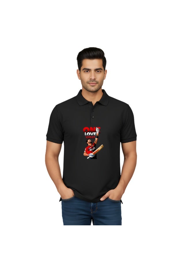 Bangalore Cricket Jersey for Men - Virat Dry-Fit T-Shirt for Men - Perfect for Cricket Fans - Image 1