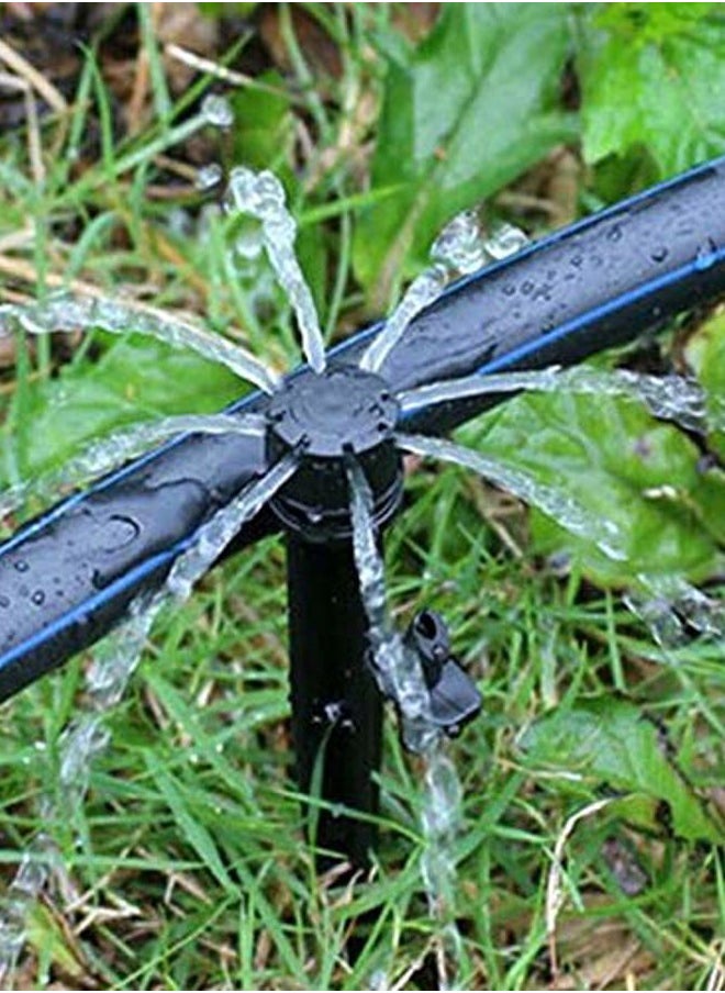 CTKcom - Adjustable 360 Degree Water Flow Irrigation Drippers on Stake Emitter Drip System,Pack of 50 - Image 1