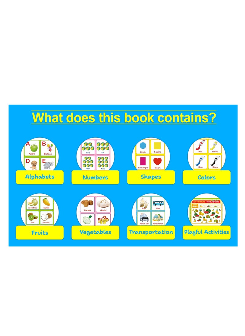 Kiddale Interactive Musical Sound Books Pack of 2 ABCs 123 Learning and Trip to Zoo Ideal Gift for Kids 3+  - Image 4