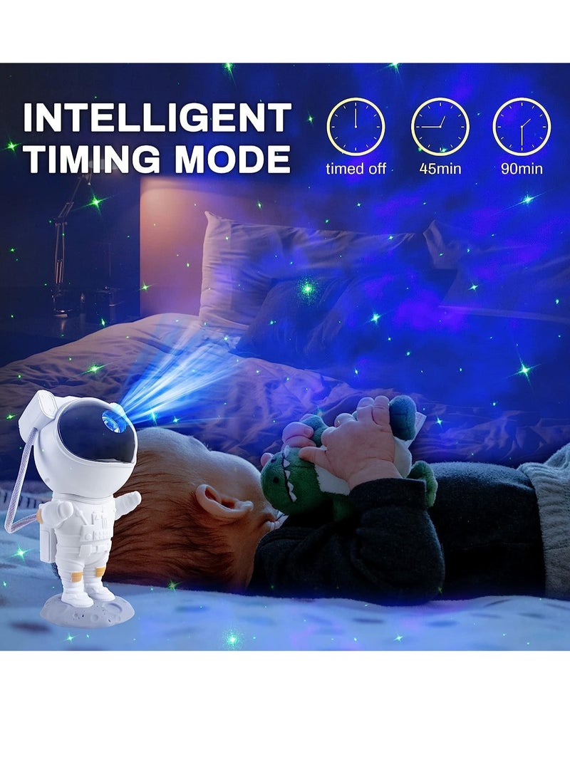 ELTRAZONE Star Projector Night Light,with Timer,Remote Control and 360°Adjustable Design,Nebula Starry Galaxy Ceiling Projector for Baby Kids Adults Bedroom - Image 3
