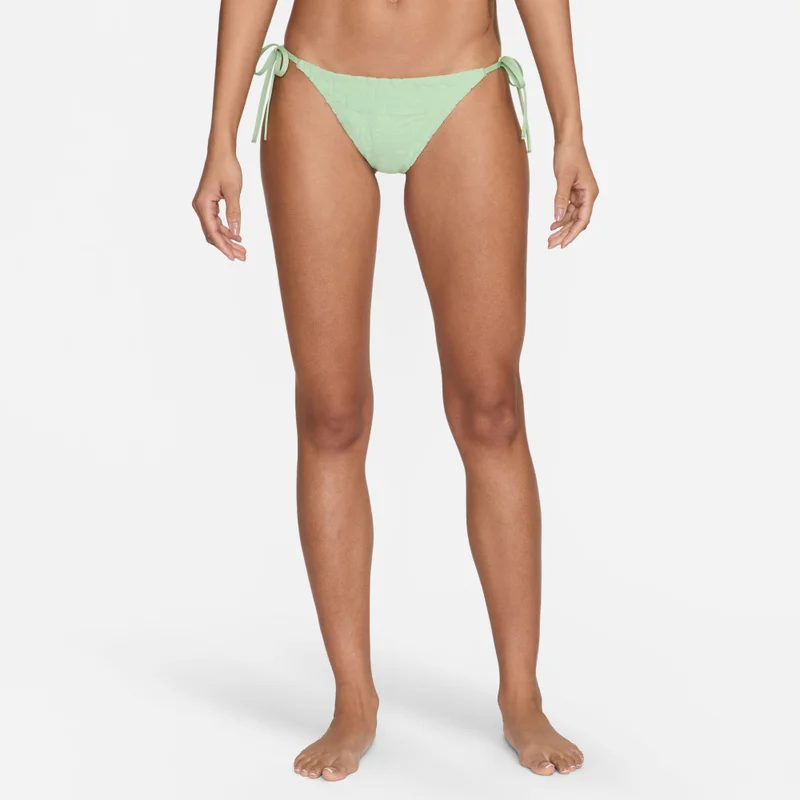 Nike Green Women's Swim Retro Flow Tie String Bikini Bottom for Women | Best Price UAE