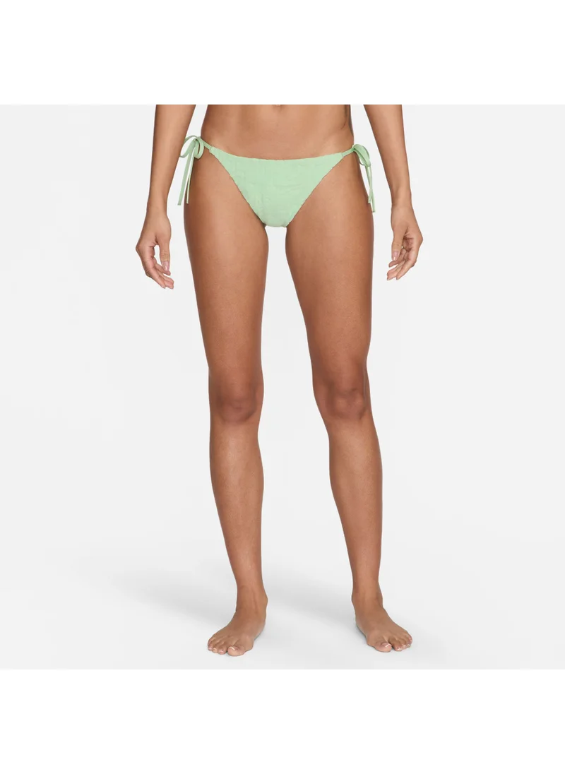 Nike Women's Swim Retro Flow Tie String Bikini Bottom