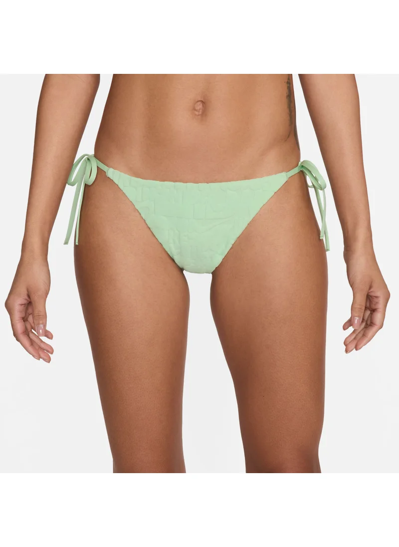 Nike Women's Swim Retro Flow Tie String Bikini Bottom