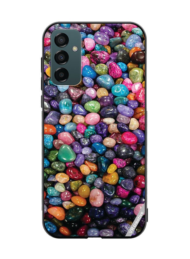 VR CREATIVE Protective Case Cover For Samsung Galaxy M23 Pebbles Design Multicolour - Image 1