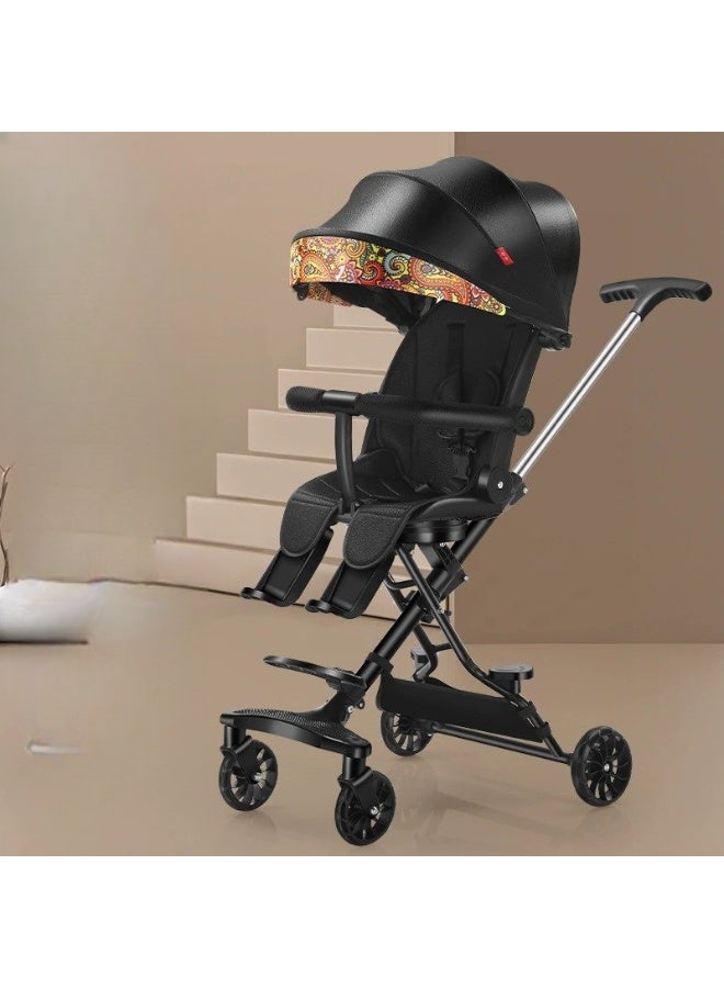 Black Colour Wholesale Approved Baby Buggy Stroller / Baby Stroller Carriage / Baby Stroller - Image 1