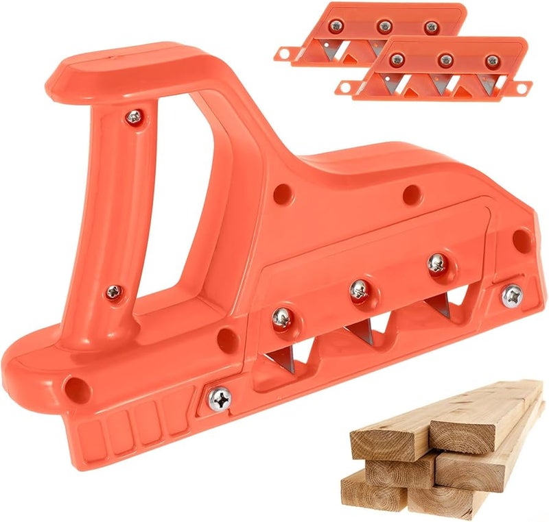 Drywall Edge Chamfer Hand Plane Orange 45 60 Degree Gypsum Board Cutter Tool - Image 2