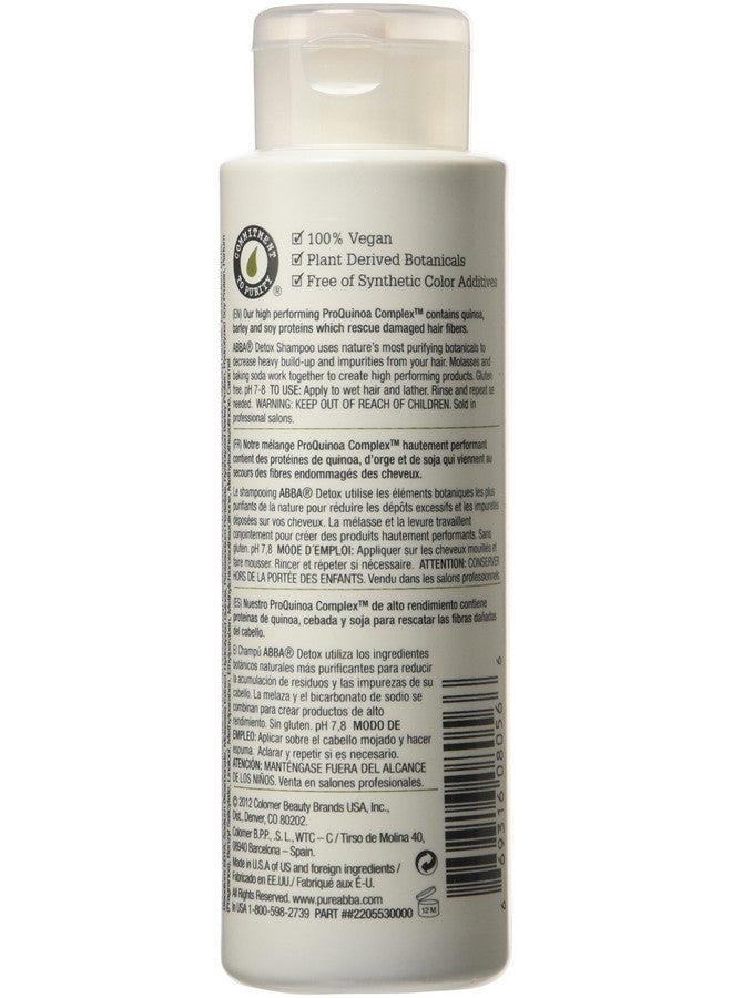 Detox Shampoo, Molasses, 8 Fl Oz (Packaging May Vary)