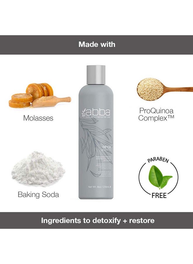 Detox Shampoo, Molasses, 8 Fl Oz (Packaging May Vary)