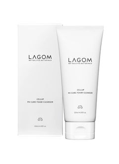 LAGOM Cellup pH Cure Foam Cleanser Natural Deep Cleansing Cream pH Balance 5.5 Subacid Alcohol-Free Gentle Soft Silky Hydrating Herbal Facial Pore Wash for Sensitive Dry Oily Skin 4.05 Fl Oz - pzsku/ZC8C2BA69497A065AFEDAZ/45/_/1740141105/b5f95f5f-63c5-4046-a88f-1ec4f80ebb58