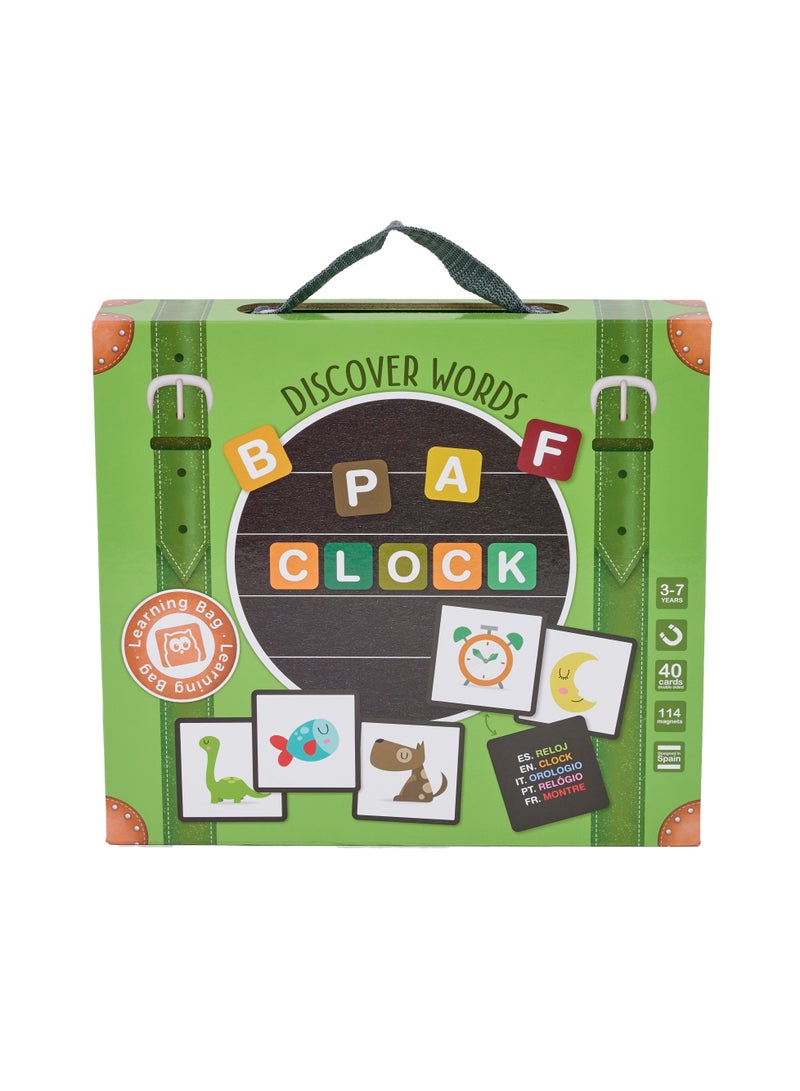 EUREKA KIDS Eurekakids Magnetic Discover Words with Letters & Cards 154pcs | Educational toy for Toddler and Kids | Practice English, Spanish, Italian, French and Portuguese | For 3Y+ - Image 5