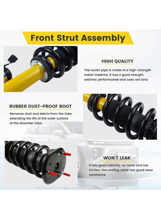 chsuatuo Shock Absorber Strut Assembly with Electric Compatible with Jeep Grand Cherokee Overland SRT8 2012-2015 (Front Right) - Image 5