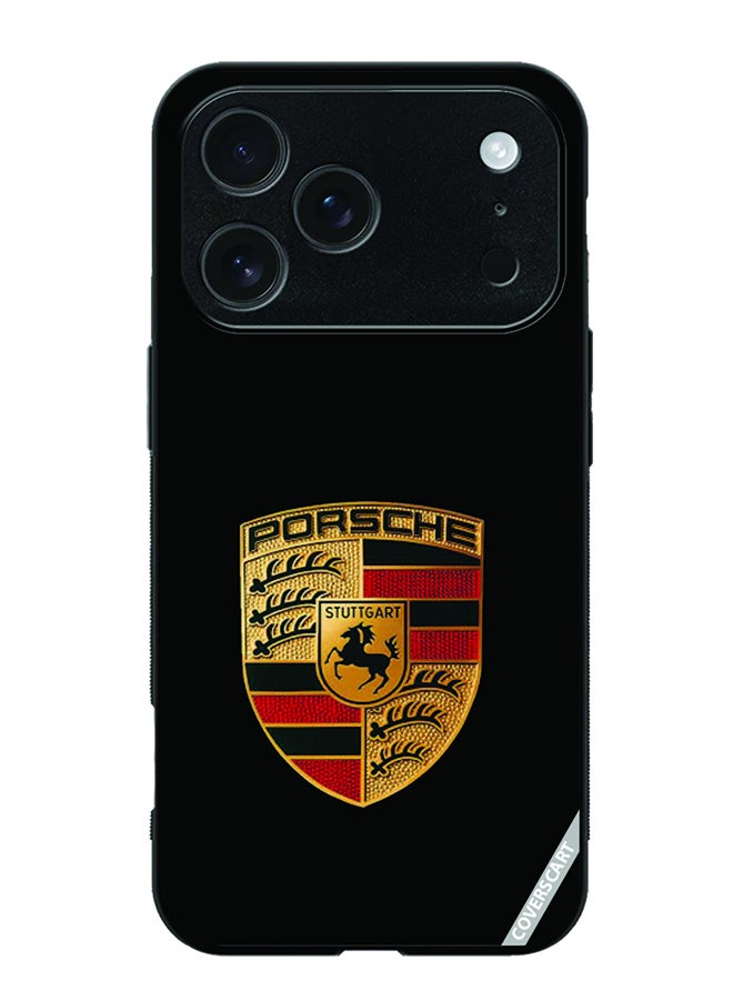 COVERSCART Protective Case Cover For Apple iPhone 17 Pro Max Porsche Design Black