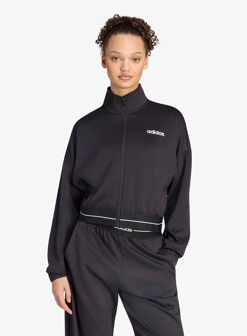 Adidas Hyperglam Cropped Track Top - Image 1